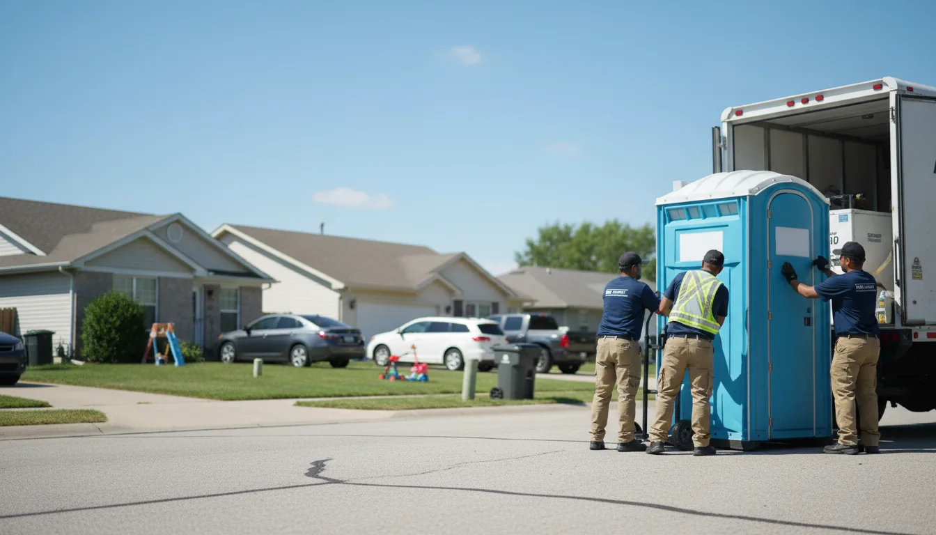 Standard Porta Potty Rentals in Detroit, MI near me